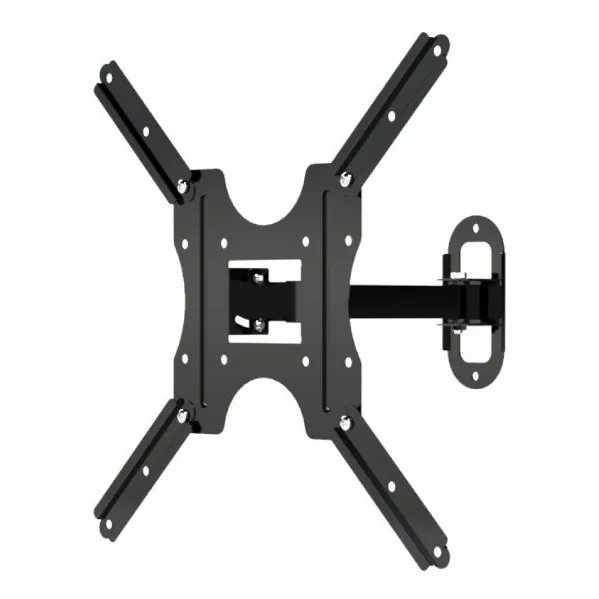 Soporte Tv Lcd Brazo Simple 23 A 55puLG Inclinacion Pared Color Negro
