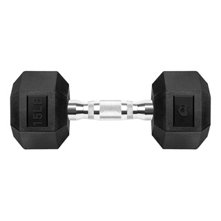 Mancuerna Hexagonal Caucho 15lb (6.8 Kg) Gym Crossfit Mancuerna Hexagonal Caucho 15lb (6.8 Kg) Gym Crossfit