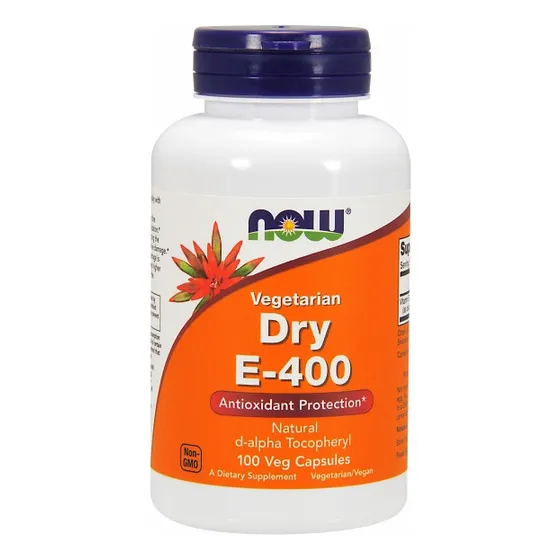 Supplement Now Foods Dry E-400 100 Cápsulas De Vitamina E