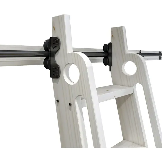 Diyhd Kit Pista Rodante Escalera Biblioteca Oficina Casa 13