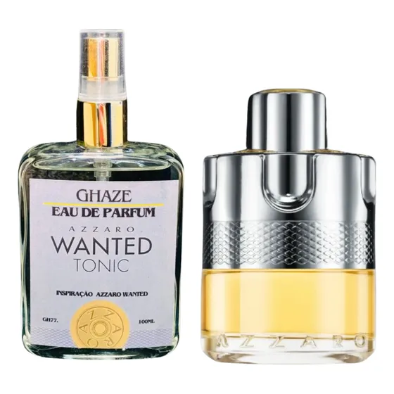 Perfume Masculino Azarro Wntd Contratipo - Fixação 24 Hrs