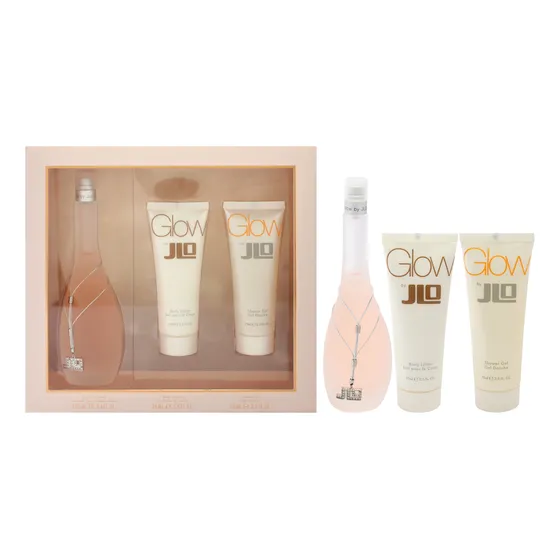 Glow By Jennifer Lopez Para Mujer, Set De Regalo De 3 Piezas