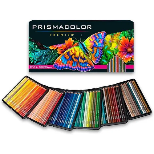 Lápices para colorear Prismacolor Premier Cx. 150 unidades