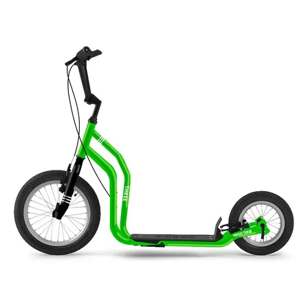 Scooter Bicicleta Yedoo Three Aro 16/12 Niños Color Green
