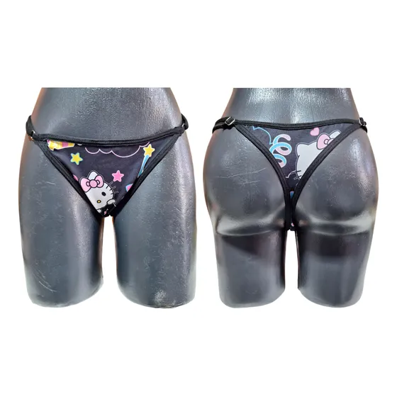 Pijama Tanga Ajustable Hello Kitty Para Mujer