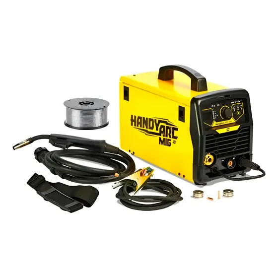 Soldadora Mig Mag Inverter 160a Esab Handyarc Flux 3 En 1