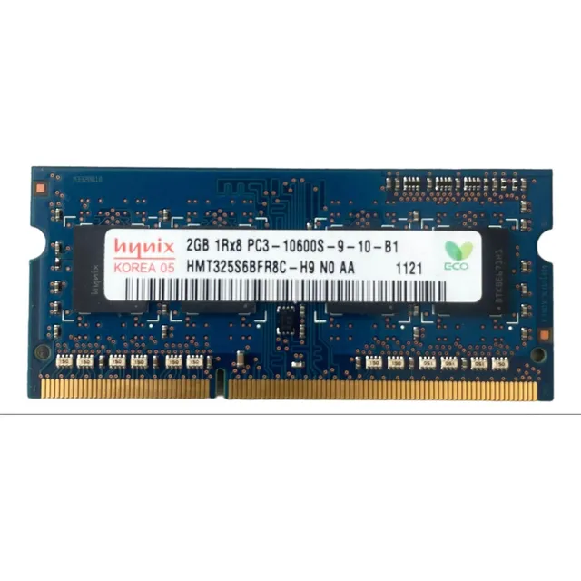 Memoria Ram Color Azul  2gb Sk Hynix Hmt325s6bfr8c