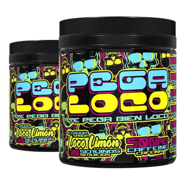 X2ud. Pre Entreno Pega Loco Pre Workout Xtreme Made In Usa