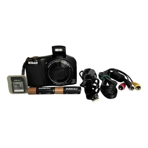 Nikon Coolpix L610 16.0mp 14x Wide Zoom Full Hd + Bolso +++