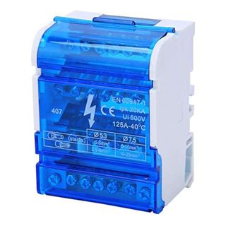 Repartidor Tetrapolar Electrico 4x7 Polos 125 Amperios Repartidor Tetrapolar Electrico 4x7 Polos 125 Amperios