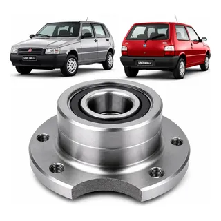 Cubo Roda Traseiro Fiat Uno Todos Ano 1987 C/rolamento S/abs