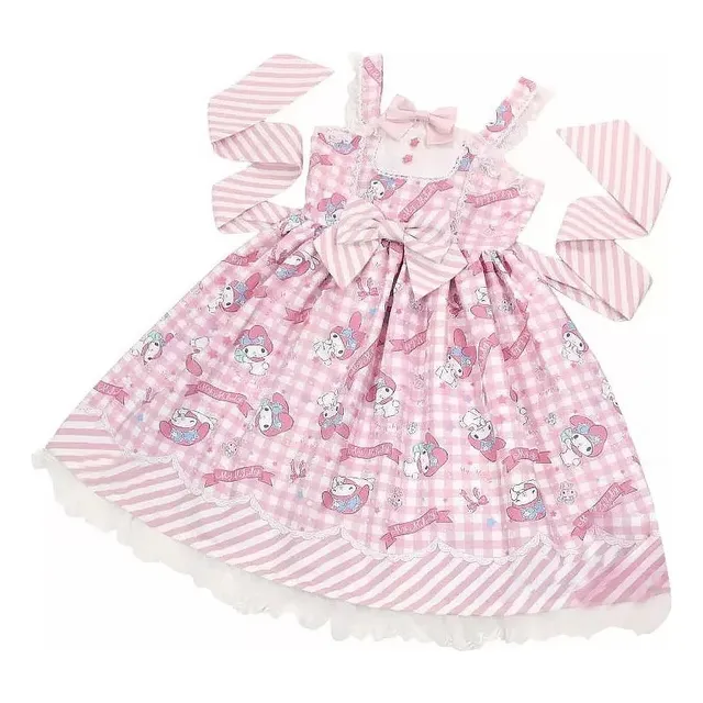 Lindo Vestido Kawaii Para Chicas Jóvenes Y Hermosas
