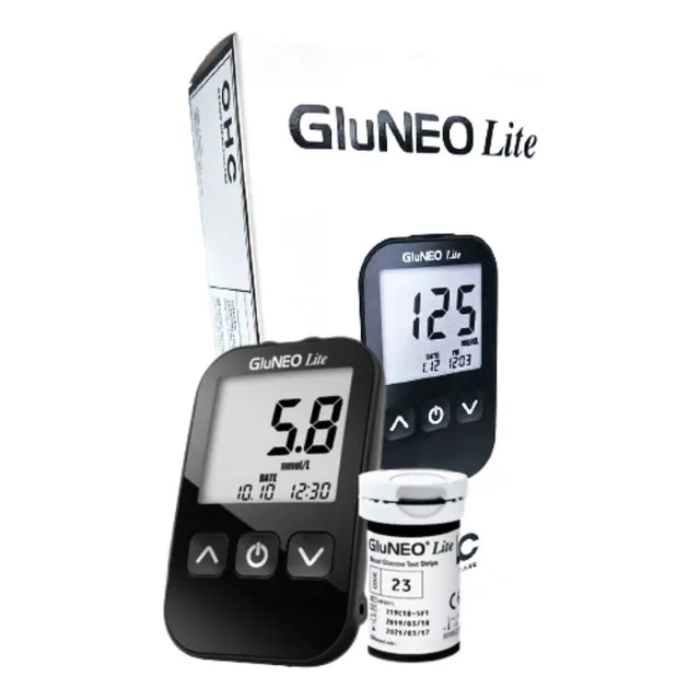 Kit Glucometro Completo Gluneo Lite