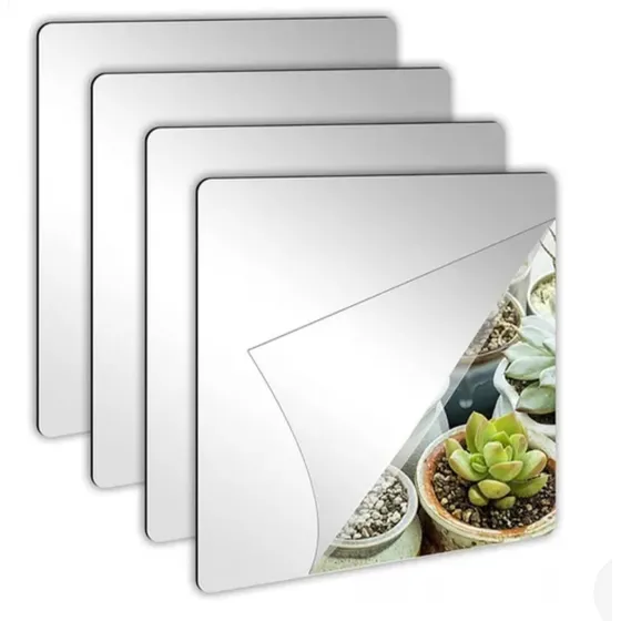 Espejo Lamina Vinilo Decorativo Pared Adhesivo  X6