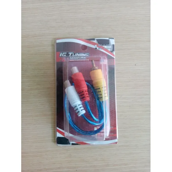 Cable Yees 2 Hembras 1 Macho Sonido