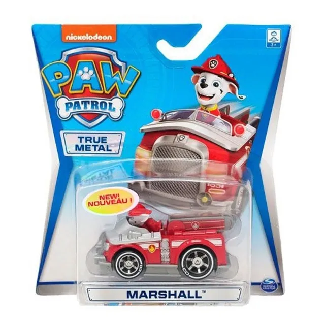 Paw Patrol / Patrulla Canina Marshall Vehiculo Mini Metalico