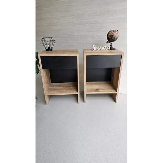 Mesitas De Luz Para Dormitorio Sommier. Mesas De Melamina