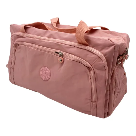 Bolso Deportivo Con Asas, Correa, Bolsillos Y Enganche P/val
