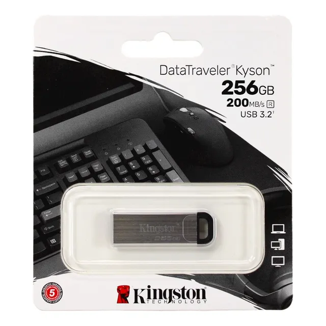Pendrive Kingston 256gb Datatraveler Kyson Usb 3.2