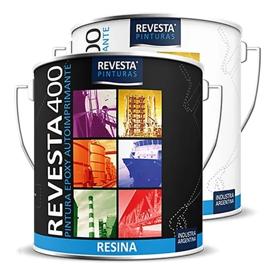 Revesta 400 Gris Perla Epoxi Autoimprimante X 20 Lts