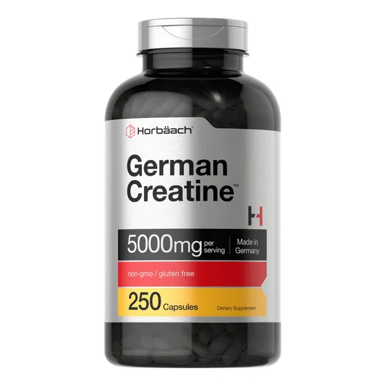 Suplemento Horbäach De Monohidrato De Creatina Alemana 5000