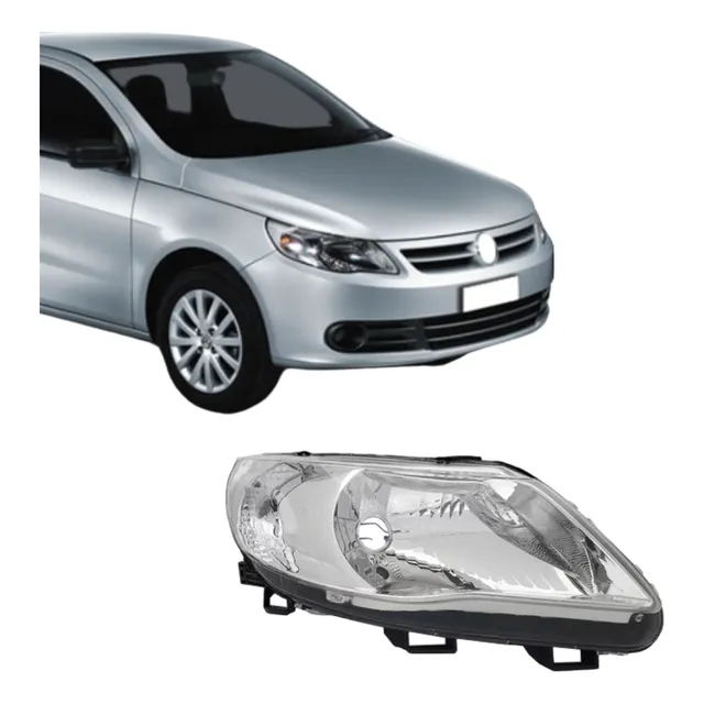 Optica Vw Gol Trend 2008 2009 2010 2011 2012 - Monoparabola