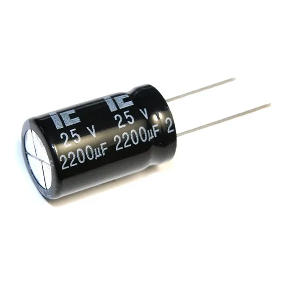 Capacitor Eletrolítico Radial 2200uf 25v (lote De 20 Peças)