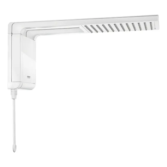 Ducha eléctrica de pared Lorenzetti Acqua Ultra Storm blanca 7.8kW 220V