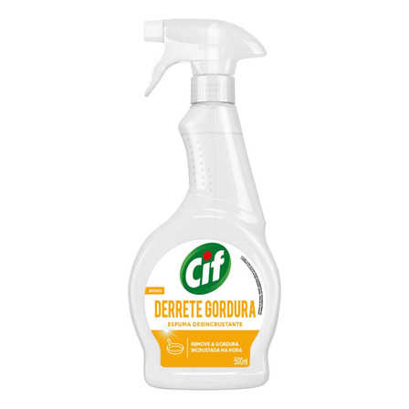 Limpador Desengordurante Com Borrifador Cif 500ml Limpador Desengordurante Com Borrifador Cif 500ml
