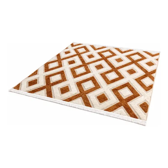 Alfombra Living Con Relieve 3d Antideslizante 180x200cm 1.8 M 2 M Relieve 1081