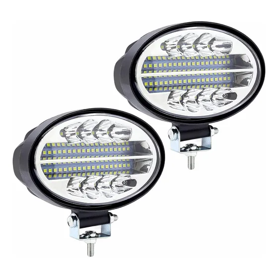 Faro Luxled 30 Led 90w Blanco/flash Rojo Y Azul