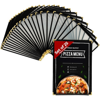 25 Fundas Porta Menus Resturante Carta Carpeta Doble Vista 25 Fundas Porta Menus Resturante Carta Carpeta Doble Vista
