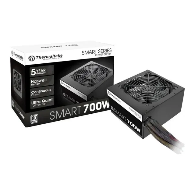 Fuente Thermaltake Smart 700w White 80 Plus