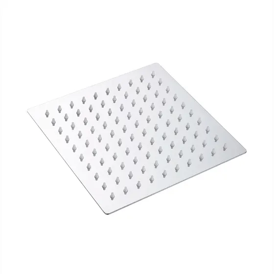 Regadera Ducha Acero Ultra Slim 12 Pulgadas Cuadrada