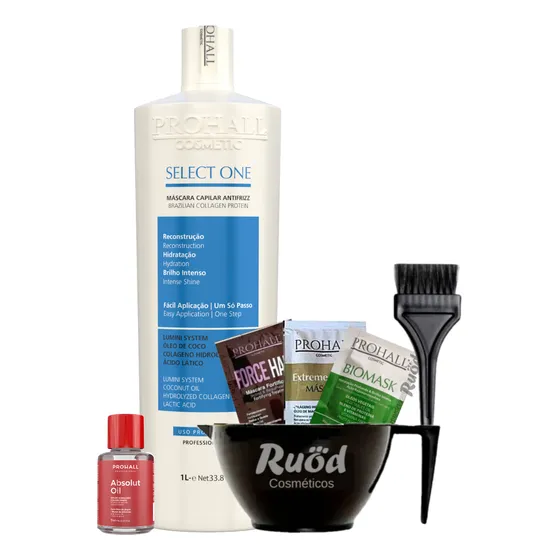 Progressiva Selagem Organica Prohall Select One Antifrizz