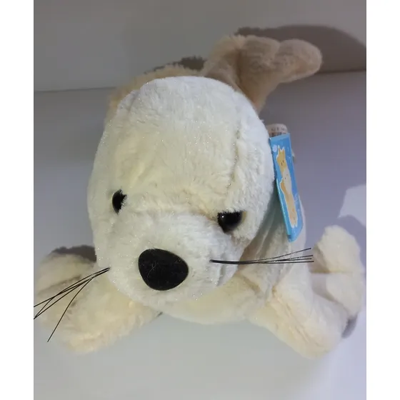 Peluche. Foca Blanca. Happy Toys