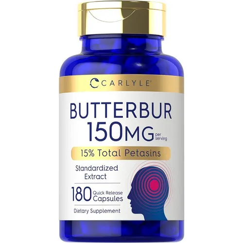 Petasita 150 Mg Carlyle 180 Capsulas Sabor Neutro