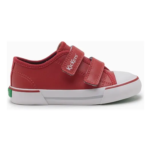 Zapatillas Unisex Niños Bile Color Rojo Suela Goma Kickers