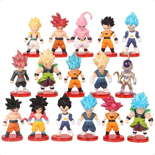 Mini Figuras Dragon Ball Z Varios Modelos Anime Pvc