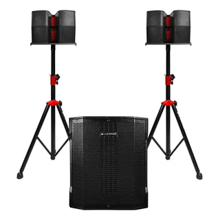 Bocina Sistema Lineal 2.1 Alienpro Ultra 15 Array 800w Rms 127/220v