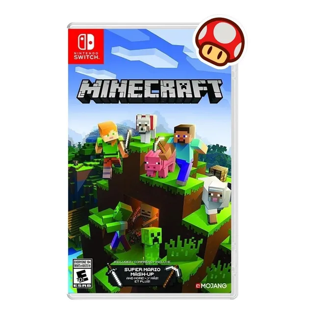 Minecraft Nintendo Switch Super Mario Mash-up Pack Nuevo