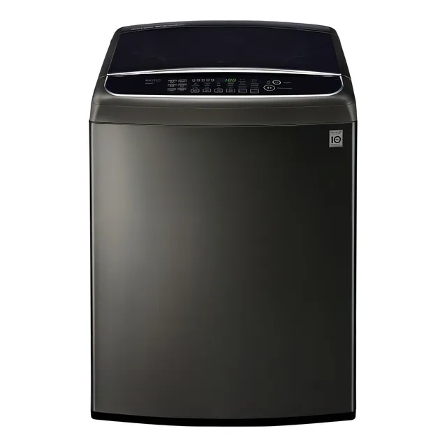 Lavarropas automático LG inverter hasta 19kg 220V color negro