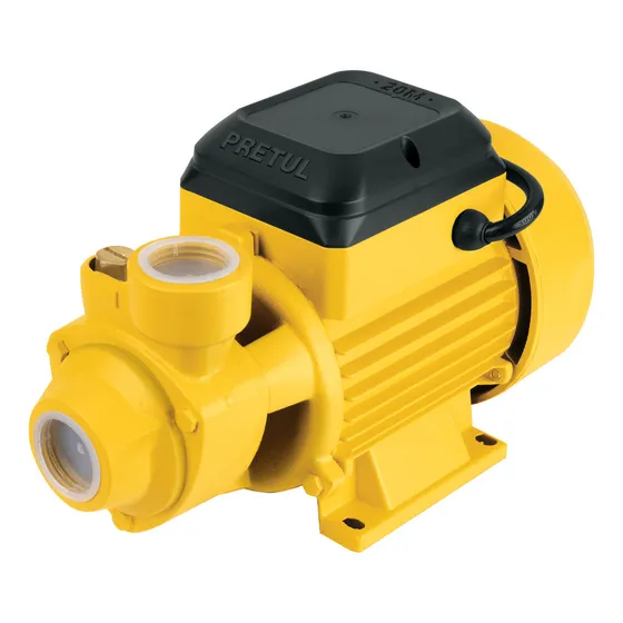 Bomba periférica monofásica, uso agrícola, Pretul BOAP-1/2P3, 1/2 HP, color amarillo, 60Hz, 127V