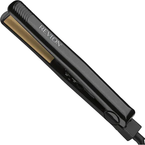 Alaciadora De Cabello Revlon 400f Ceramica 3x Anti Frizz Control Negra 127v