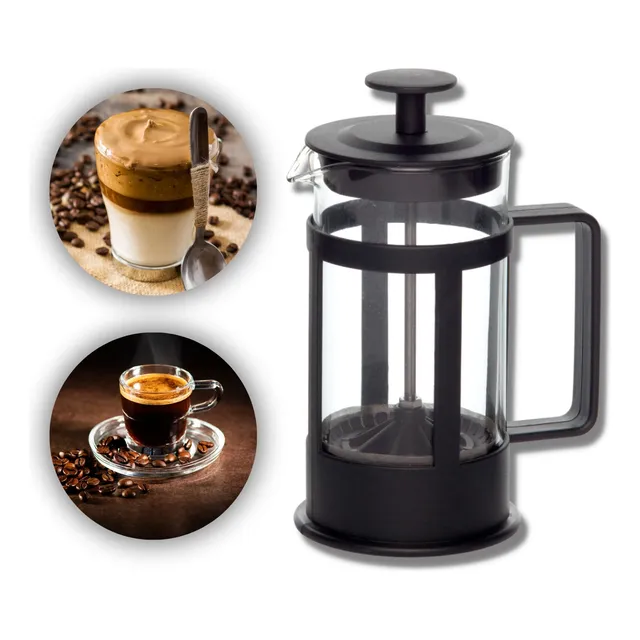 Cafeteira Francesa Cremeira Prensa Leite Cremoso Capuccino