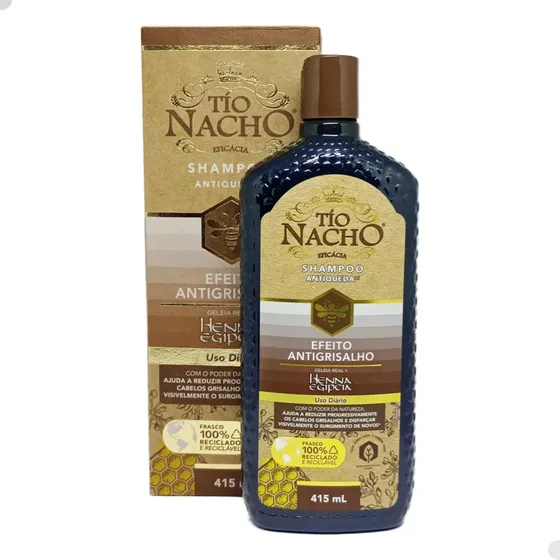 Tio Nacho Efeito Anti-grisalho Gradual Melhor Que Tintura