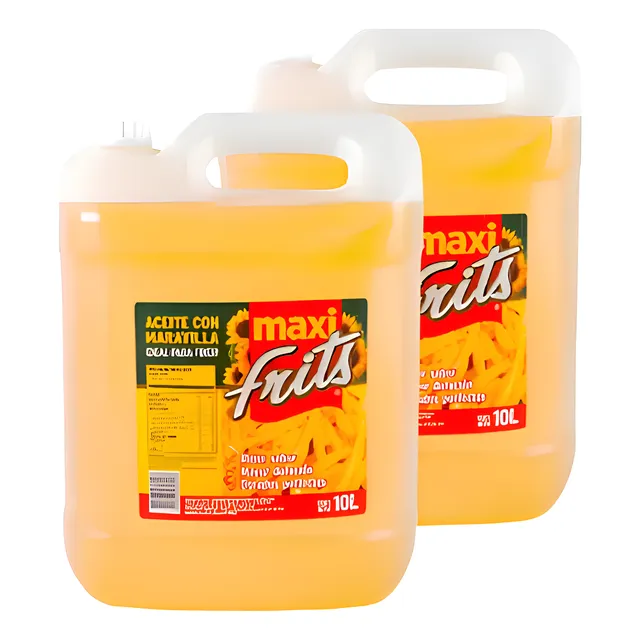Aceite Para Freir Maxi Frits 20 Litros Caja (2 Unidades)