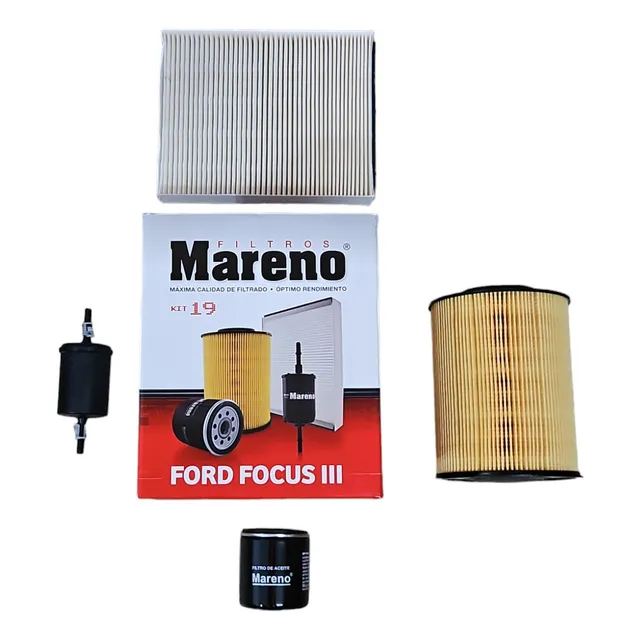 Kit X4 Filtros Ford Focus 3 1.6 Sigma 2.0 Duratec Desde 2013