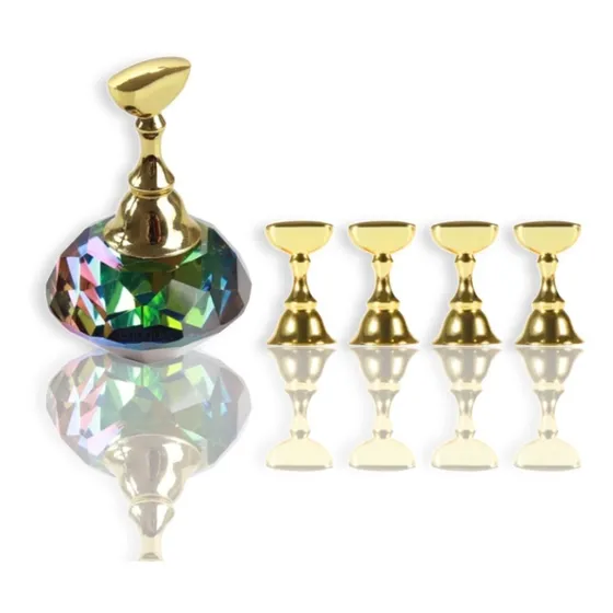 Posa Tips Con Imán Y Base Con Forma De Diamante