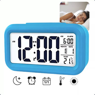 Reloj Despertador Digital De Mesa Junto A La Cama Para Ancia Reloj Despertador Digital De Mesa Junto A La Cama Para Ancia
